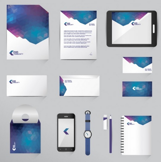 Mock up mobile letters