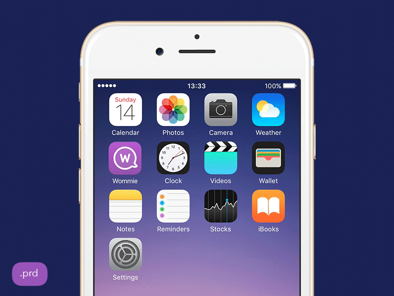 Apple App Icon 3D Touch