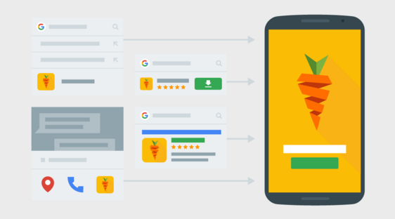 Индесация мобильных приложений