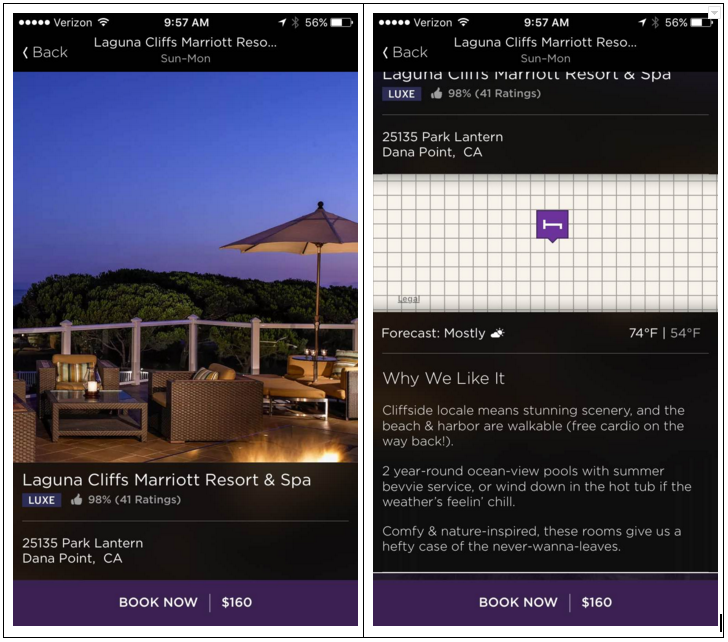 Детальная информация о конкретном отеле