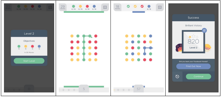 Пользователь переходит на второй уровень, он суперзвезда менее чем за 5 минут