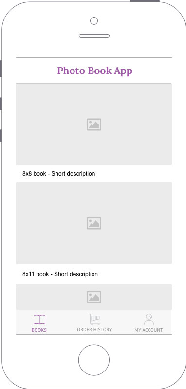 Выбор размера альбома