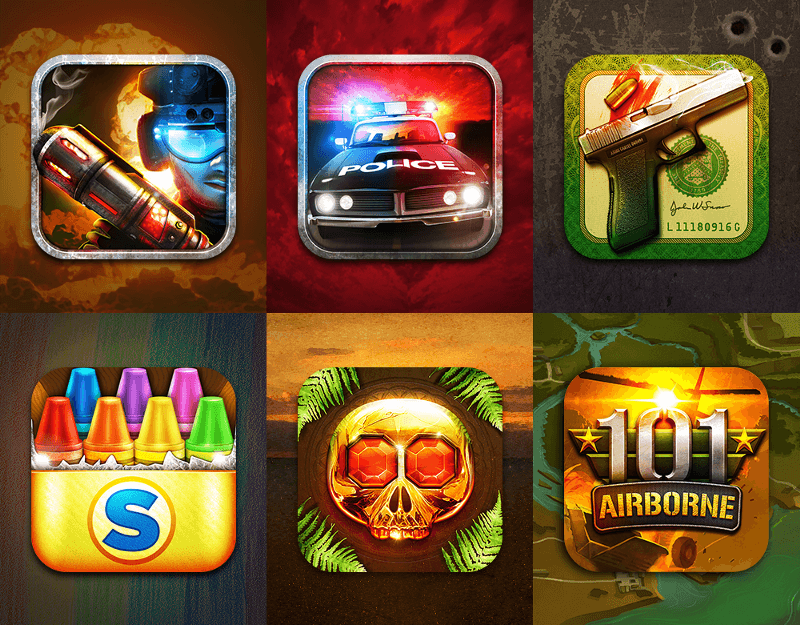 Дизайн иконок может послужить источником вдохновения.