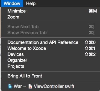 xcode 8 - organizer