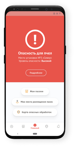 Сервис информирования пчеловодов